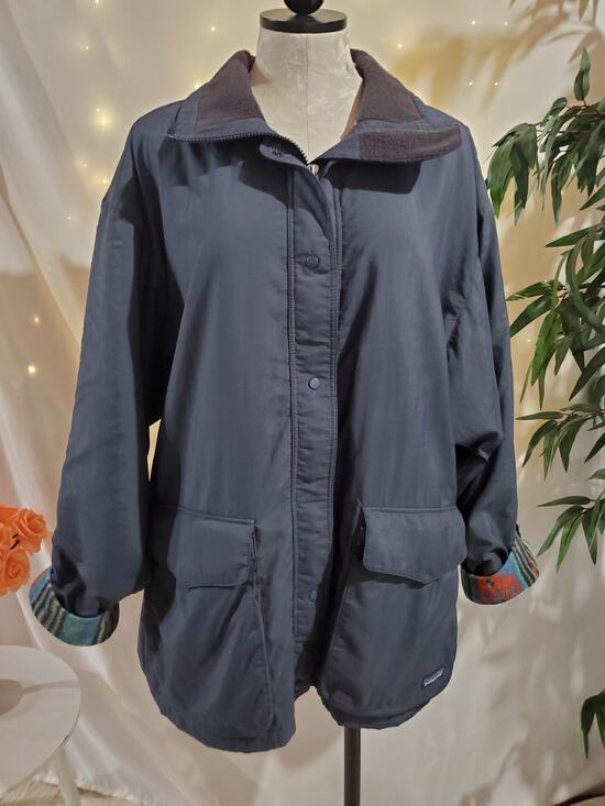 Patagonia Jackets & Blazers - Patagonia Vtg 90s Southwest Aztec Fleece Lined Softshell Jacket Womens Size L